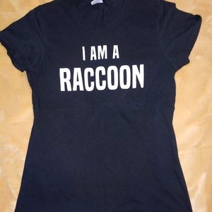 3 for $10! Raccoon shirt